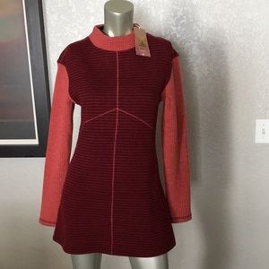❤️Prana wool redberry Josette sweater NWT
